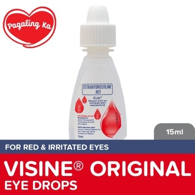 VISINE Visine Eye Drops 15ml - for Red Eyes, Dry Eyes