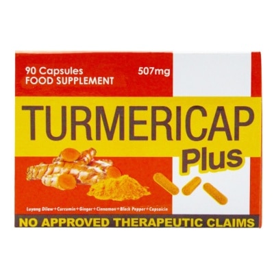 TURMERICAP Turmeric Plus Luyang 507mg 1 Capsule