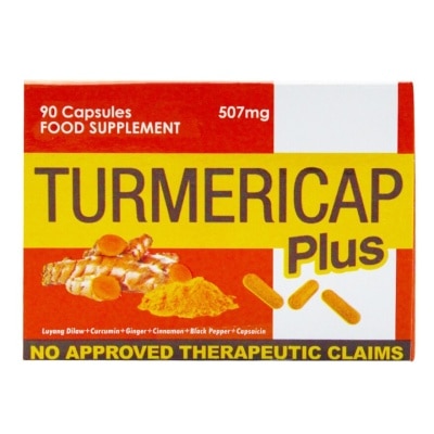 TURMERICAP TURMERICAP Turmeric Plus Luyang 507mg Sold Per Piece