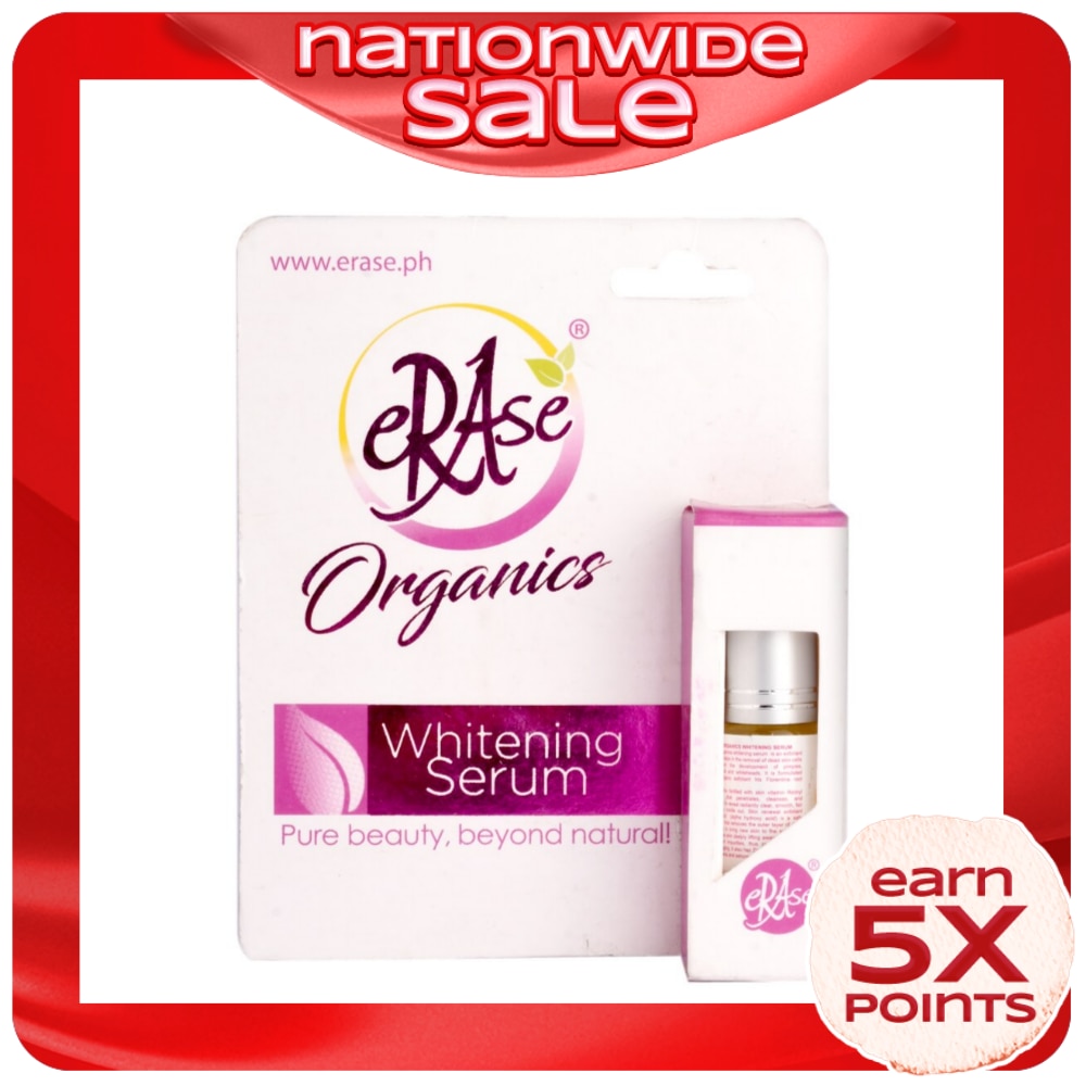 Erase Organics Whitening Serum 7ml