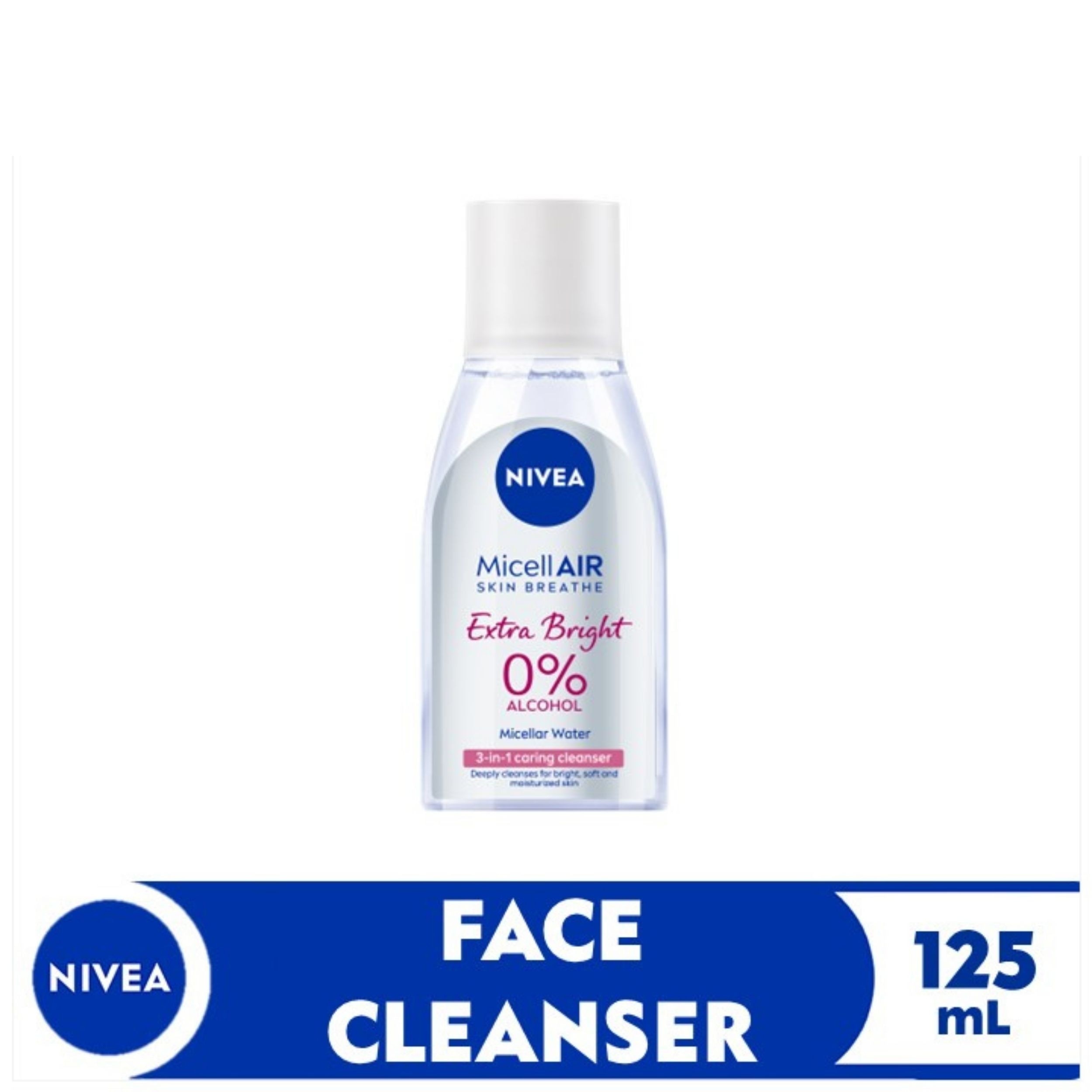 Face Cleanser MicellAIR Extra White Micellar Water 125ml