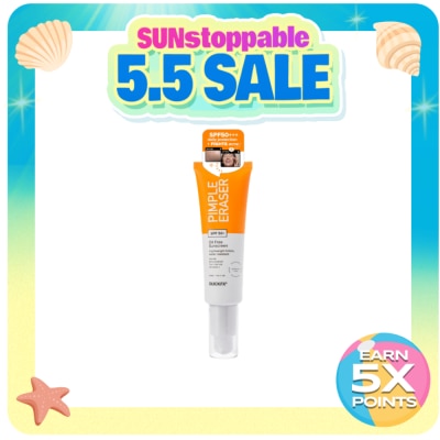 QUICKFX - Pimple Eraser Oil Free Sunscreen with SPF 50+ 50ML