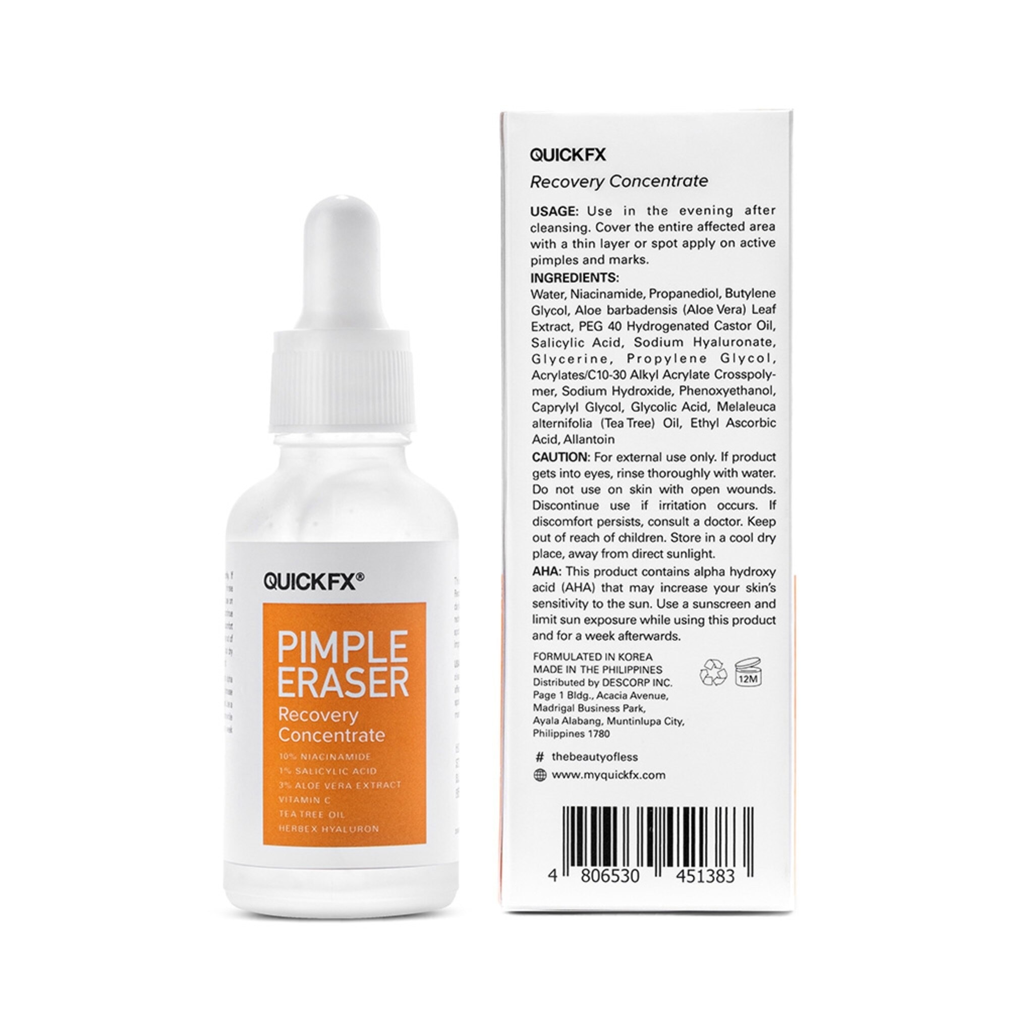 Pimple Eraser Recovery Concentrate 30ml