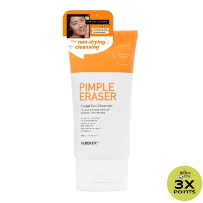 QUICKFX Pimple Eraser Facial Gel Cleanser 75ml