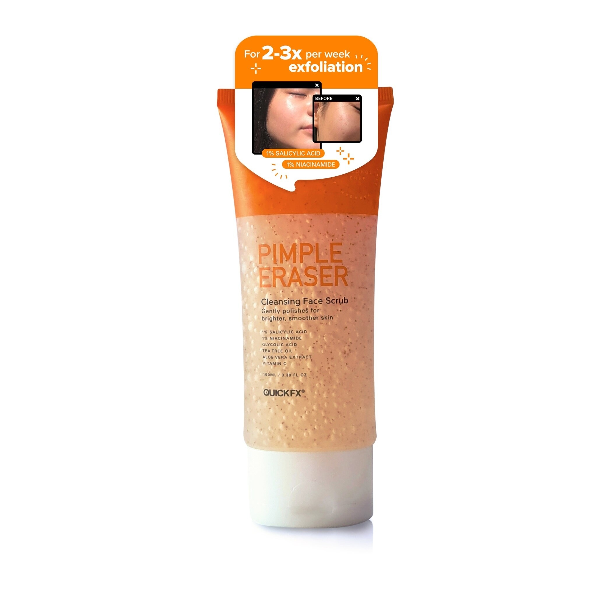 PIMPLE ERASER CLEANSING FACE SCRUB 100ml