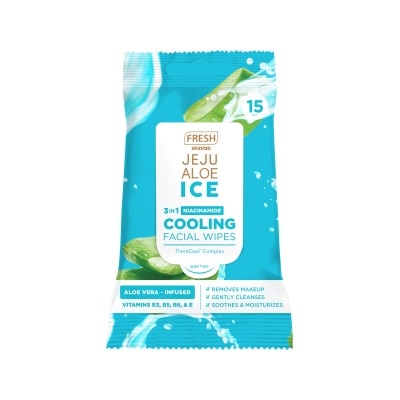 FRESH Jeju  Aloe Make Up Wipes 15s