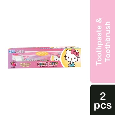 HELLO KITTY Toothpaste 50ml + Toothbrush 1pc