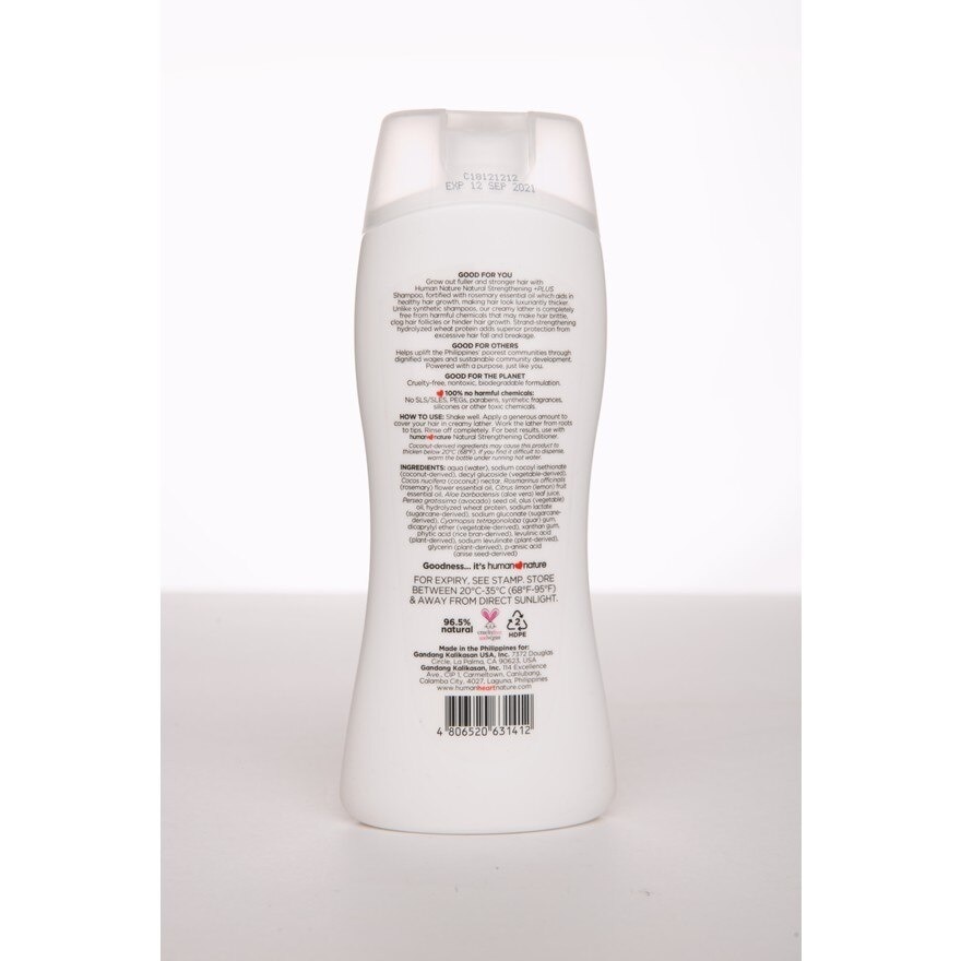 New Strengthening Plus Shampoo Rosemary 180ml