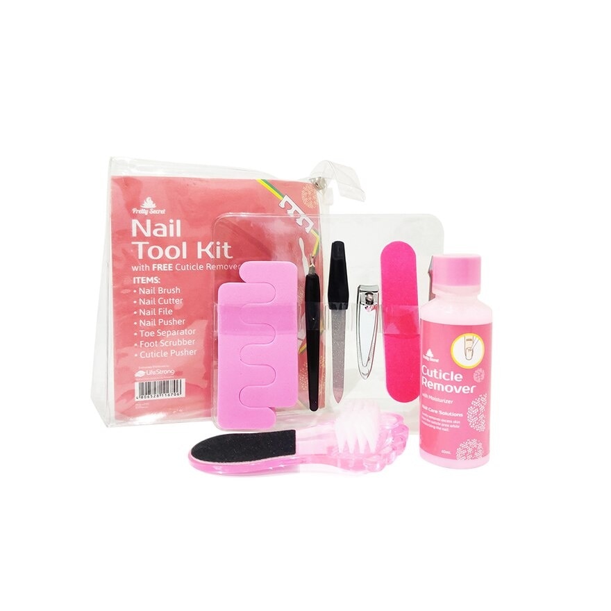 Nail Tool Kit with Cuticle Remover 60ml