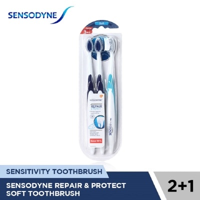 SENSODYNE Repair and Protect Soft Toothbrush Buy 2 Get 1 Free