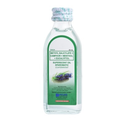 SUPERSCENT Sparomatic (Methyl Salicylate + Camphor + Menthol + Eucalyptol) 25ml