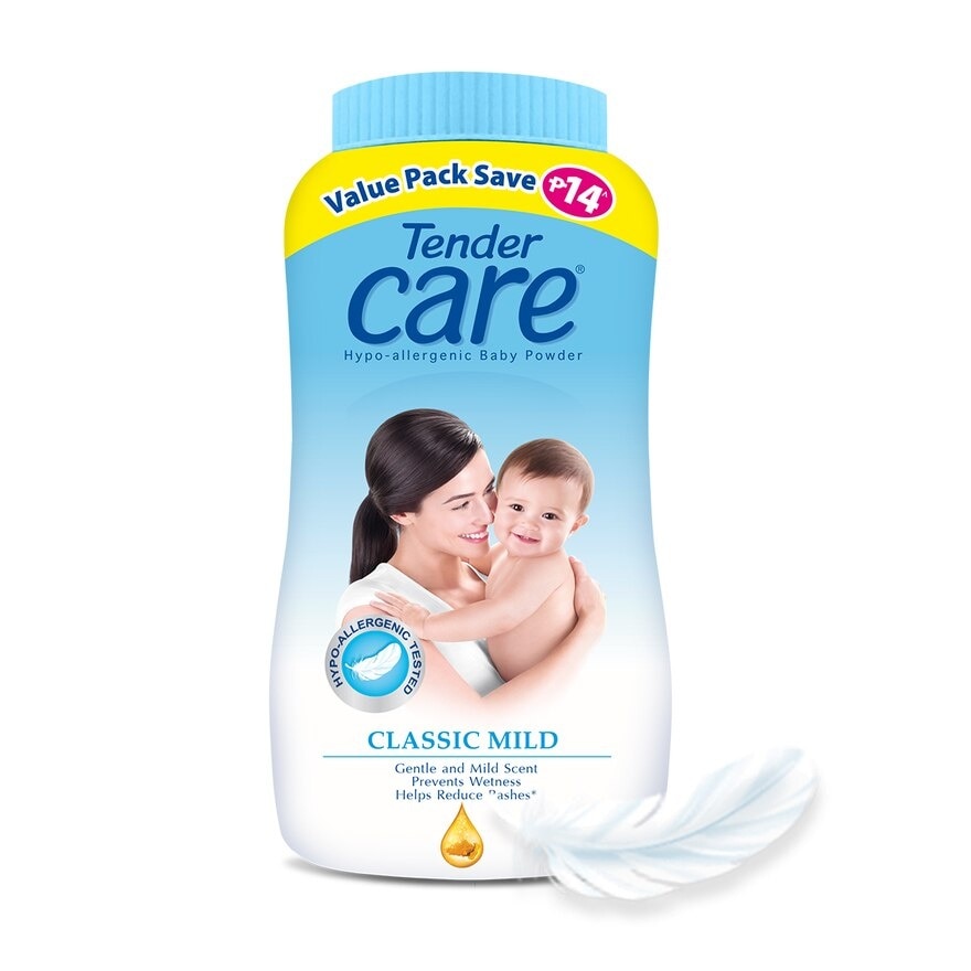 Classic Mild Hypo-Allergenic Baby Talc 200g Value Pack - Save P14