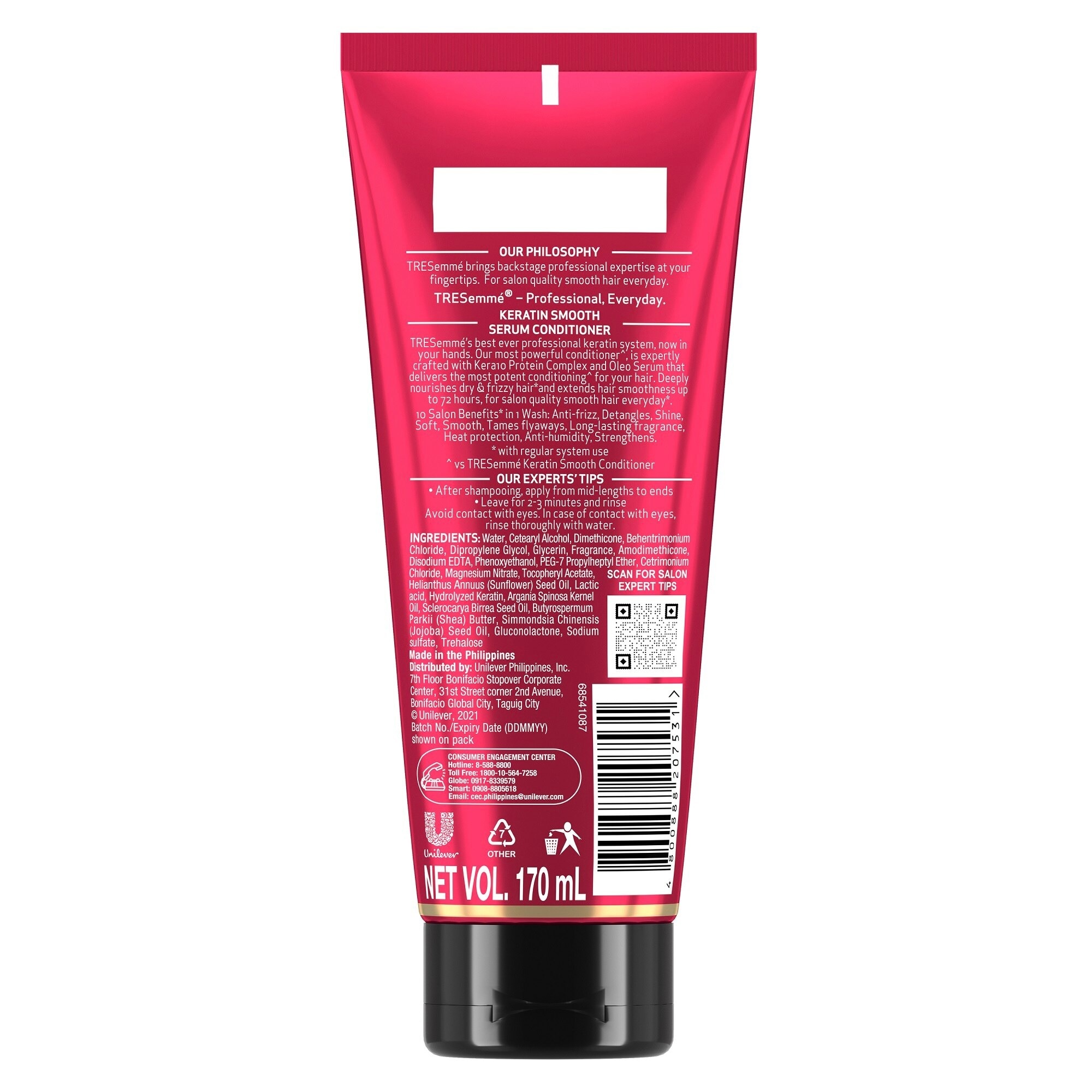 Serum Conditioner Keratin Smooth 170ml