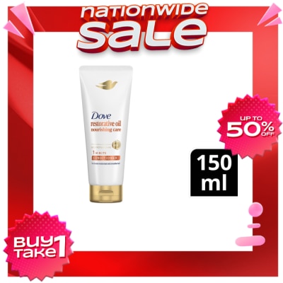 DOVE DOVE Restorative Oil Nourishing Care 1 Minute Conditioner 150mL