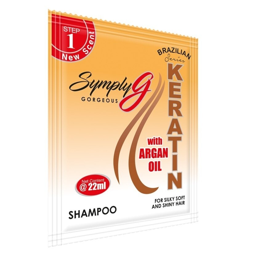 Keratin Shampoo With Argan Oil 22ml