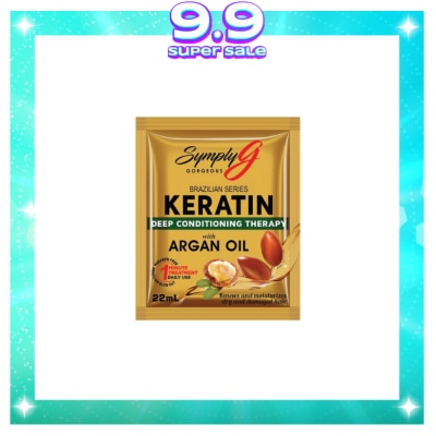 SYMPLY G Keratin Conditioning Therapy With Argan Oil 22ml
