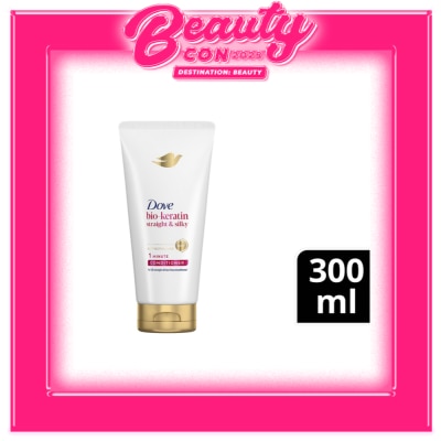 DOVE DOVE Bio-Keratin Straight and Silky 1 Minute Conditioner 300mL