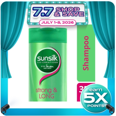 SUNSILK - Shampoo Strong & Long 350ML