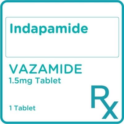 VEZAMYDE Indapamide 1.5mg 1 Tablet[PRESCRIPTION REQUIRED]