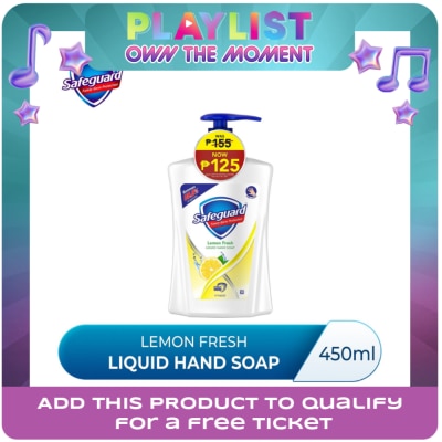 SAFEGUARD - SAFEGUARD SAFEGUARD Liquid Hand Soap Lemon 450ml x 1