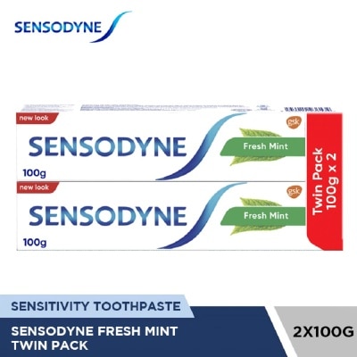 SENSODYNE Fresh Mint Twinpack 100g