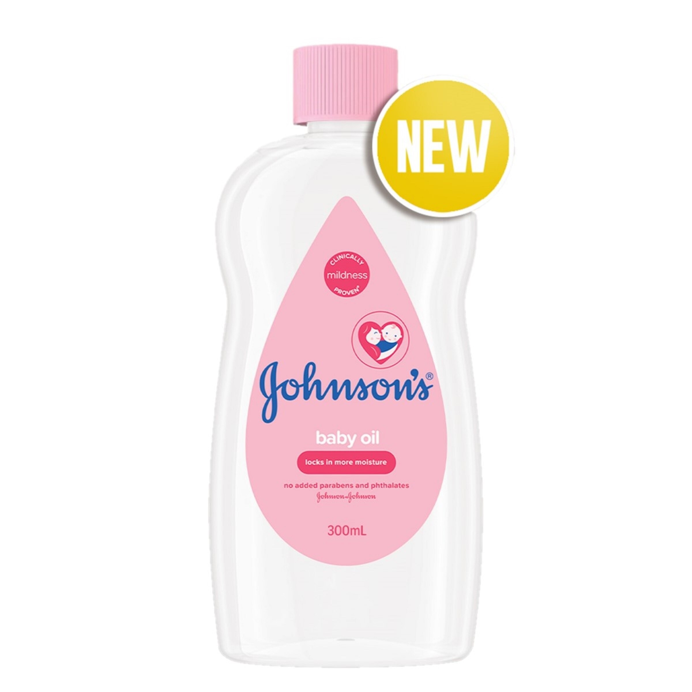 Johnson's Baby Oil 300ml-Newborn, Baby Essentials, Baby Care, Baby Massage Oil, Baby Oil for Newborn