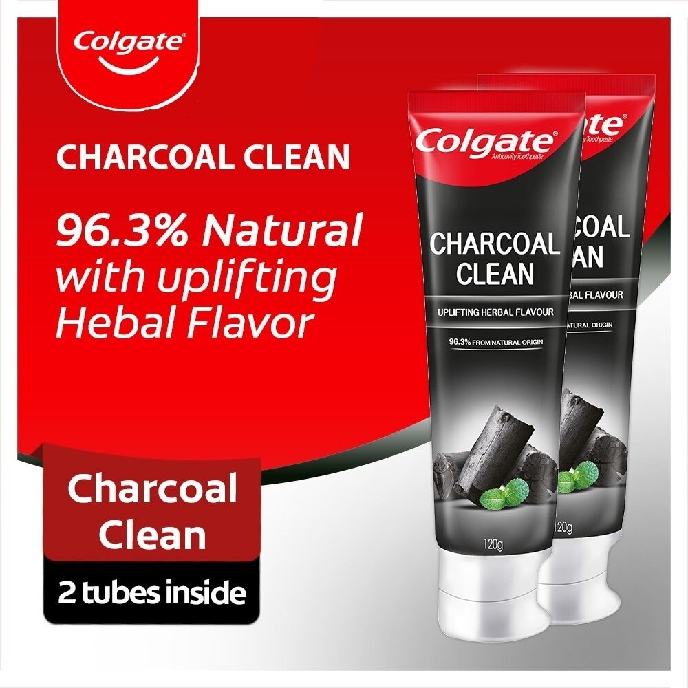 Charcoal Clean Toothpaste 115g Twinpack