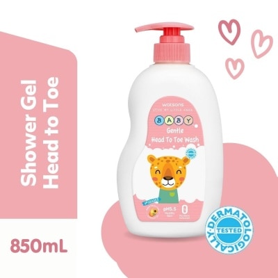 WATSONS Love My Little One Gentle Baby Foaming Head To Toe Wash 400ml