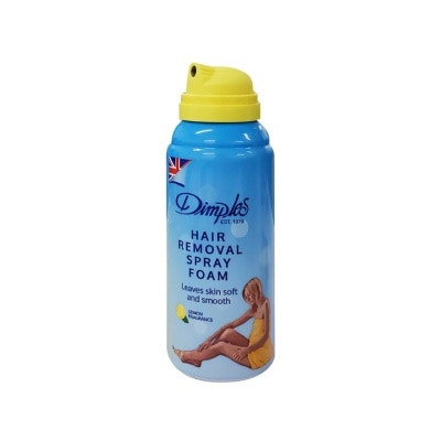 DIMPLES DIMPLES DEPILATORY SPRAY FOAM 100ML - LEMON