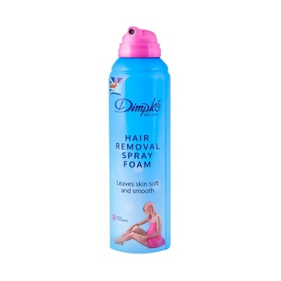 DIMPLES DIMPLES DEPILATORY SPRAY FOAM 200ML - ROSE