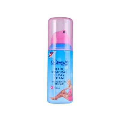 DIMPLES DIMPLES DEPILATORY SPRAY FOAM 100ML - ROSE