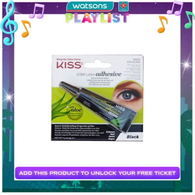 KISS Strip Lash Adhesive with Aloe Black