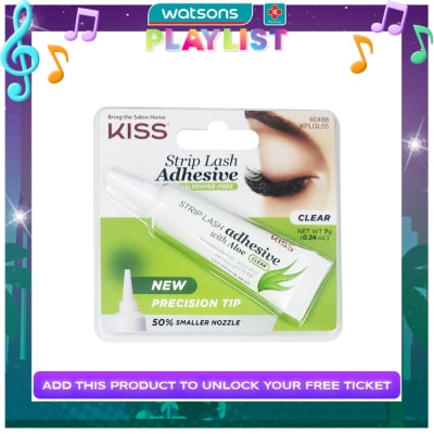 KISS Strip Lash Adhesive with Aloe Clear
