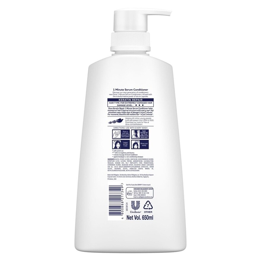 DOVE Ceramide Intense Repair 1 Minute Conditioner 650mL