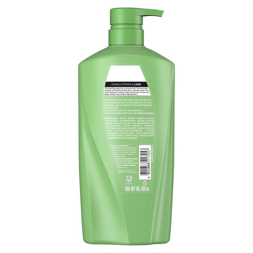 Shampoo Strong & Long 650ML