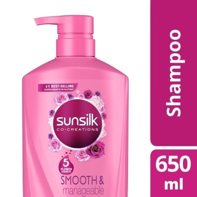 SUNSILK SUNSILK SMOOTH & MANAGEABLE SHAMPOO 650ML