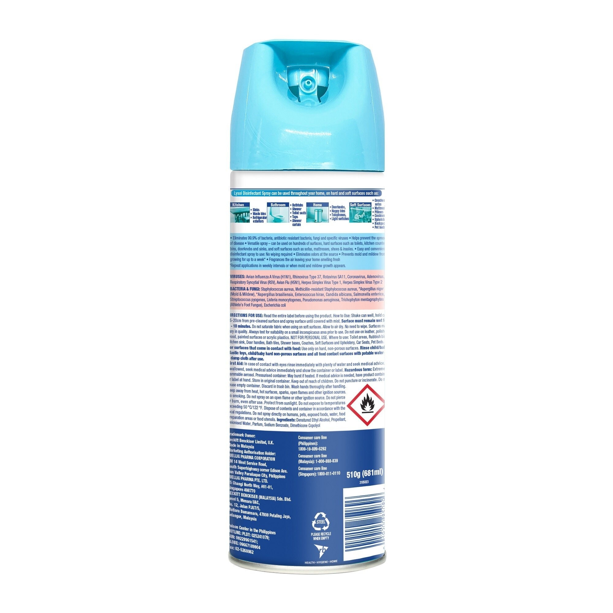 Disinfectant Spray Baby's Room 510G