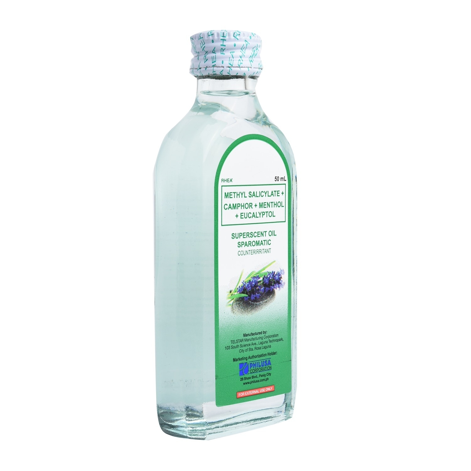 Sparomatic (Methyl Salicylate + Camphor + Menthol + Eucalyptol) 50ml