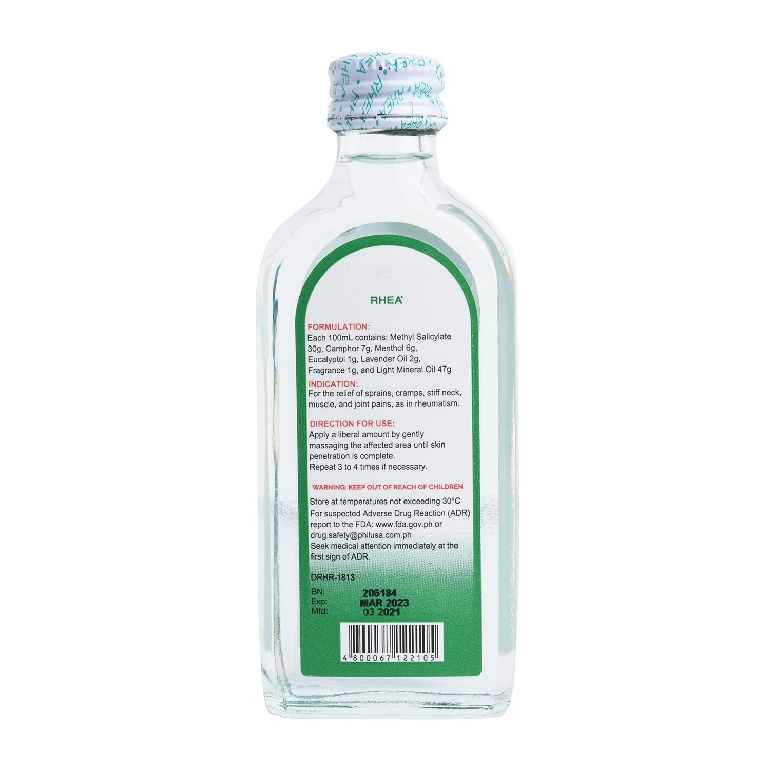 Sparomatic (Methyl Salicylate + Camphor + Menthol + Eucalyptol) 50ml