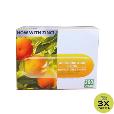 BEWELL C Zinc Protect/ Non-Acidic Vitamin C With Zinc Capsule