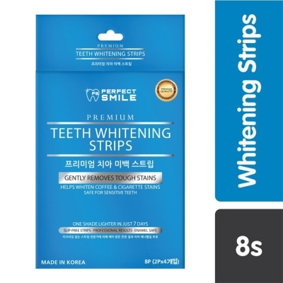 PERFECT SMILE Teeth Whitening Strips 8pcs