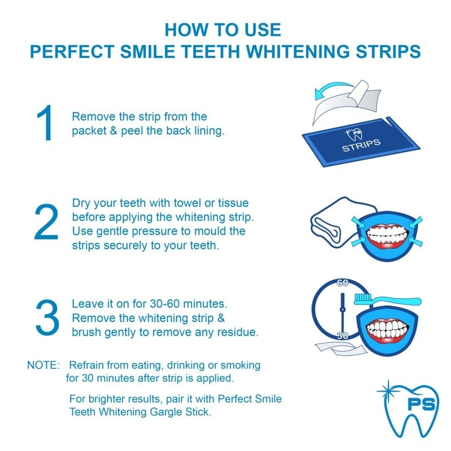 Teeth Whitening Strips 8pcs