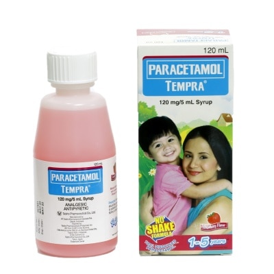 TEMPRA Tempra Syrup Strawberry 120ml (Paracetamol)