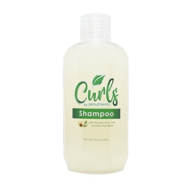 CURLS Zenutrients Shampoo Protain-Free Shampoo with Avocado & Tea Tree 250ml