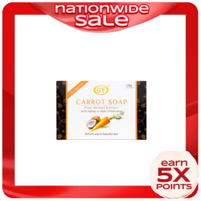 GT COSMETICS GT COSMETICS Carrot Soap 120g