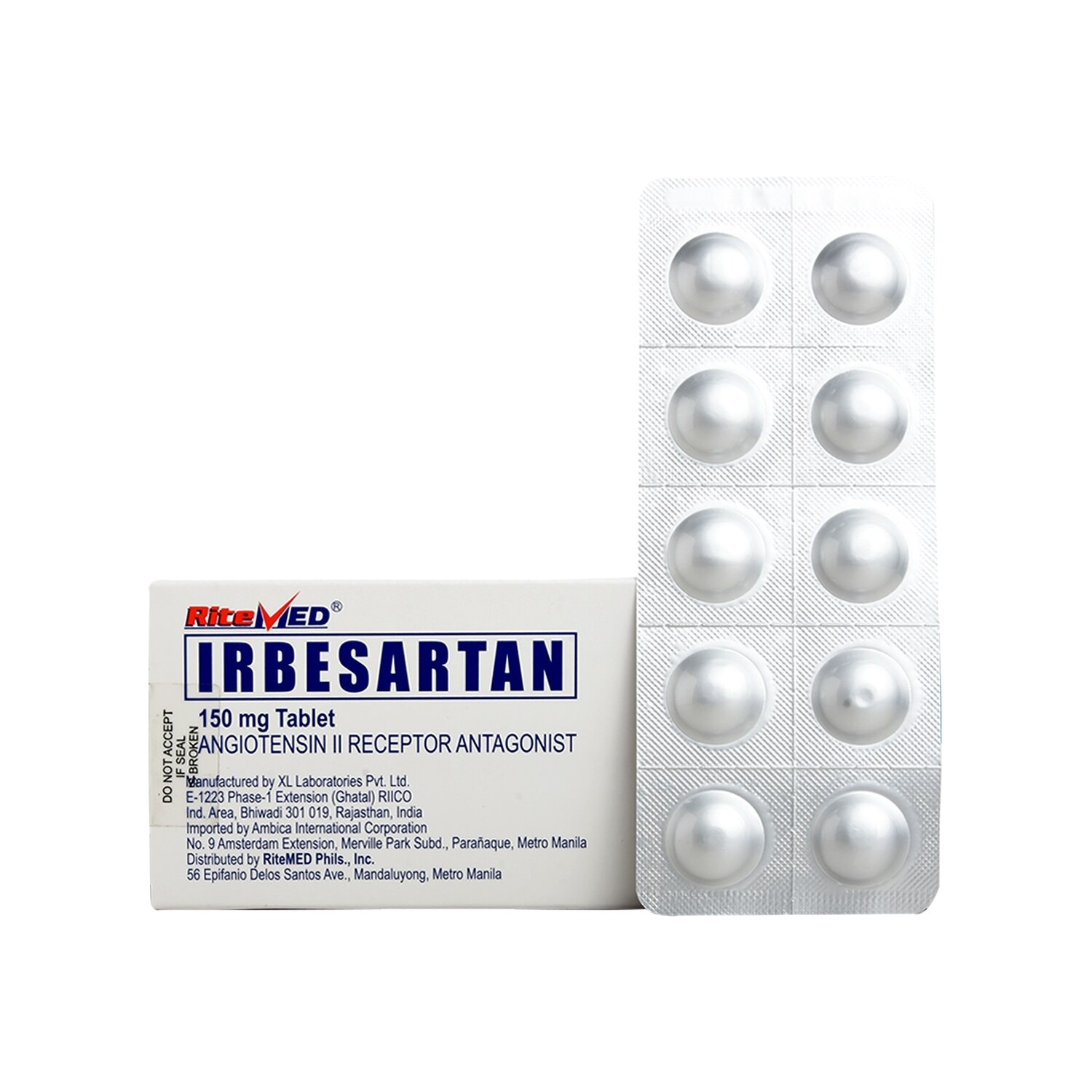 Irbesartan 150Mg 1 Tablet [PRESCRIPTION REQUIRED]