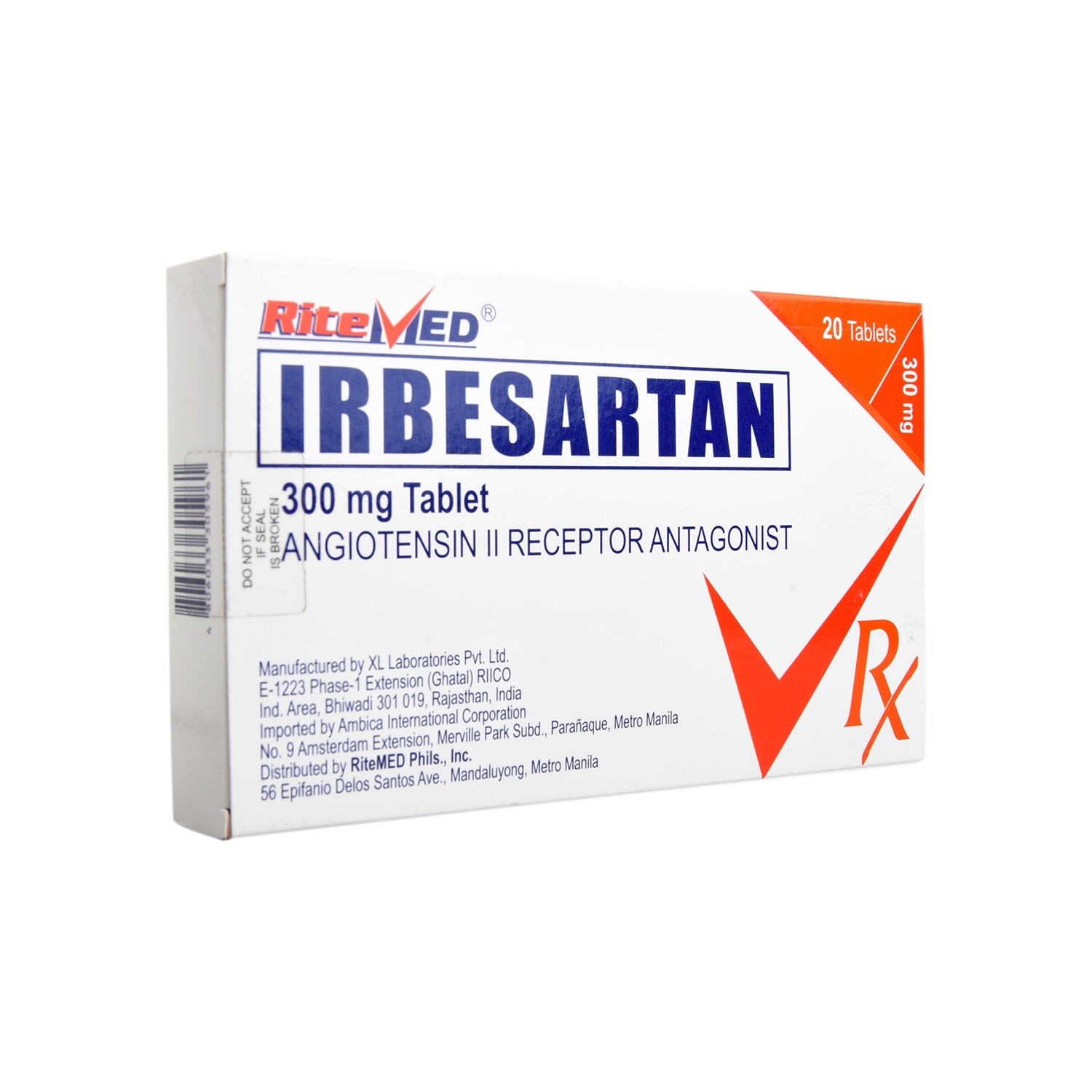 Irbesartan 300Mg 1 Tablet [PRESCRIPTION REQUIRED]