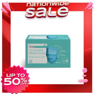 ORITA Disposable Face Mask with Earloop 1pc