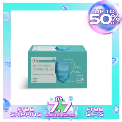 ORITA Disposable Face Mask with Earloop 1pc