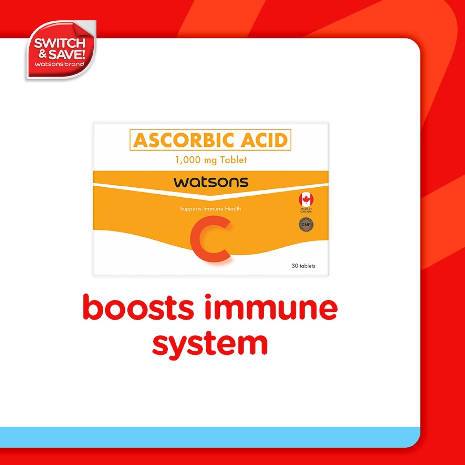 Ascorbic Acid 1000mg 1 Tablet